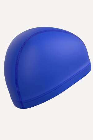 Шапочка для плавания текстильная PUT Coated (Взрослый; one size; Синий)